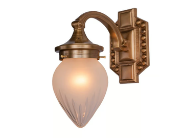 BRATISLAVA I - Brass wall lamp by Patinas Lighting - view 2